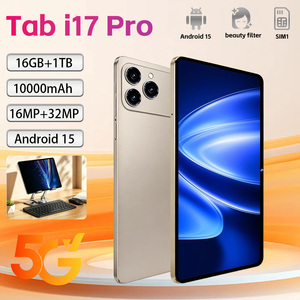 Tablette Android Premium Tab i17pro Travel avec écran 10,1 pouces, 16 Go + 1 To, identification par reconnaissance faciale et empreinte digitale, <span class=keywords><strong>IMEI</strong></span> vérifié – Nouveauté très demandée - Product Image 2