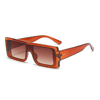 Nouvelles lunettes de soleil rectangulaires à grande monture 2304, best-seller, protection UV400, verre monobloc, plusieurs couleurs, unisexe