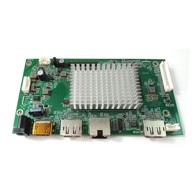 Splicing board for video wall and shelf display DP daisy chain LCD controller board 4K lcd monitor driver board for 44 49 55"