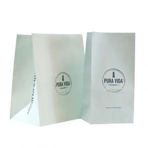 Bolsa de Papel para Regalo de Boutique de Pastelería con Logotipo Personalizado de Lujo KM - Product Image 4