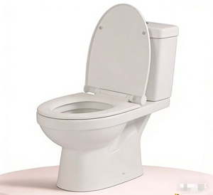 OUDU Tapa de <span class=keywords><strong>Inodoro</strong></span> de Diseño Moderno con Cierre Lento y Liberación Rápida, de PP, Frente Cerrado, Alta Calidad, Lavable, Plástico, para Baño, 2 Años de Garantía - Product Image 5