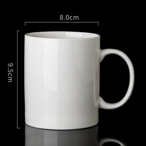 Nhà Máy Giá Hot Bán hình dạng khác nhau handmade du lịch dễ thương 11oz trống đồng bằng màu trắng sứ gốm trà sữa cốc cà phê cup - Product Image 4