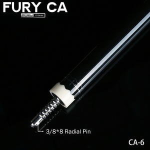 Taco de billar FURY CA de 12.5mm con extensión de carbono, estuche y kit de taco con unión radial 3/8*8 - Product Image 5
