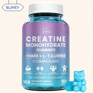 Gummies véganes personnalisées avec logo privé, pectine, créatine monohydrate, pour <span class=keywords><strong>la</strong></span> récupération musculaire et l'entraînement en force chez l'adulte, jusqu'à 10g de protéines - Product Image 1