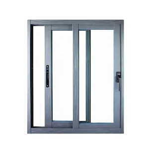 Windows Aluminum Sliding Australia Thermal Break System Finished Surface Aluminum Sliding Windows