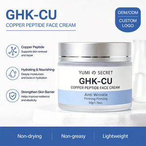 Crema Facial con Logotipo Personalizado, Halal, Hipoalergénica, con GHK-cu, Humectante Diaria, Nutritiva, Ilumina el Tono <span class=keywords><strong>de</strong></span> Piel, Reduce las Líneas Finas, <span class=keywords><strong>para</strong></span> Cuello y Rostro - Product Image 2