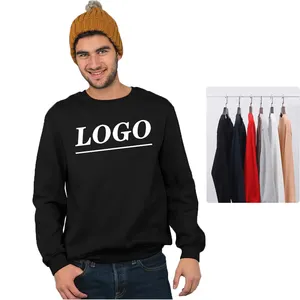 Super soft non-fleece 420g round neck pull-over loose plus size hoodie accept custom logo embroidery men's hoodie