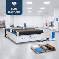 Máquina de Corte Oscilante CNC Industrial de 1600x2500 mm para Embalaje de Espuma EVA