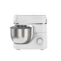 Batteur sur socle planétaire électrique 800W puissant, bol mélangeur en acier inoxydable 4L, 10+ vitesses, multifonction, protection anti-éclaboussures