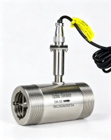 Débitmètre à turbine liquide pour la mesure du carburant, de l'eau circulante et de l'huile, capteur de débit d'eau en acier inoxydable