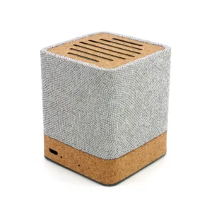 Wholesale Custom Fabric Clothing Bamboo Portable Wireless Speaker 5W Output