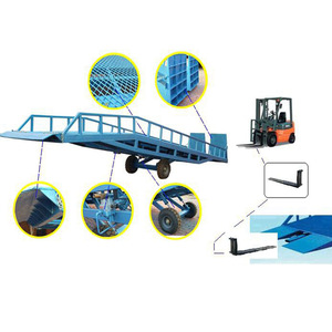 Electric <strong>New</strong> 7t 8t 10t 12t 15t Warehouse Adjustable Height Mobile <strong>Container</strong> Loading Ramp - Product Image 2