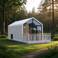 Maison modulaire certifiée Easy Build, petite maison préfabriquée pour l'hébergement