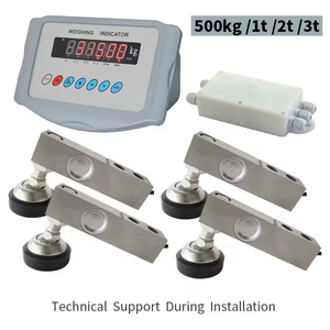 ชุดโหลดเซลล์รับแรงเฉือน0.5T TO 2T พร้อมตัวยึดแบบอะนาล็อกแบบ DIY สำหรับพื้นปศุสัตว์เครื่องชั่งอุตสาหกรรม - Product Image 2