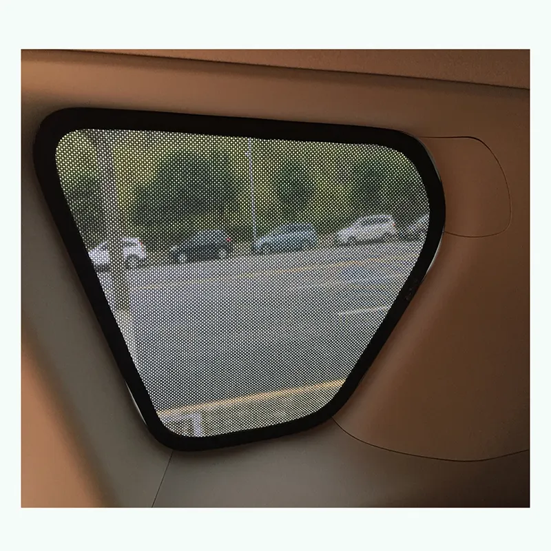 Couverture de pare-brise de voiture, couverture de rideau de fenêtre en maille de Fiber de Polyester magnétique pour la décoration intérieure de voiture