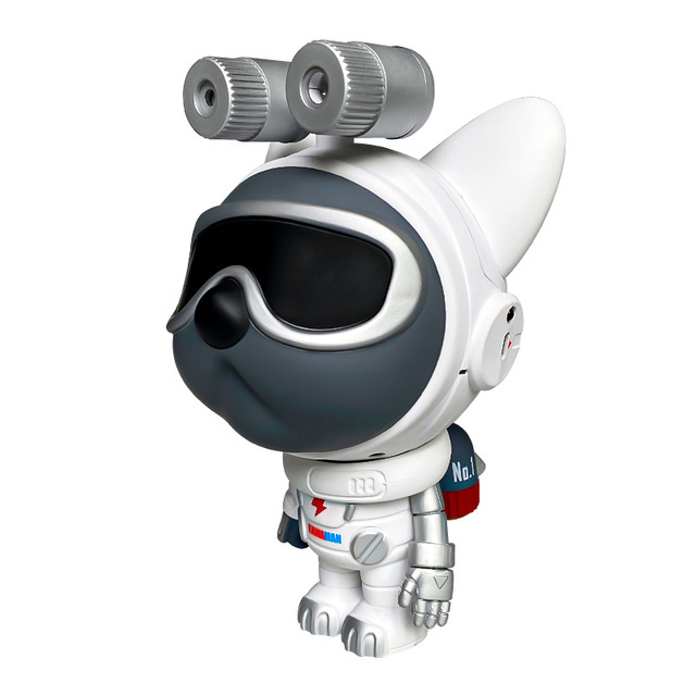 Space Dog Projector Astronaut LED Nebula Lamps Laser Atmosphere Night Light Removable Magnetic Suction Mask Stars Projector