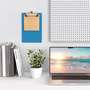 Bureau d'écriture pour le bureau <span class=keywords><strong>à</strong></span> domicile, presse-papiers A4 en acrylique transparent avec paillettes, avec clip amovible <span class=keywords><strong>à</strong></span> <span class=keywords><strong>proximité</strong></span> - Product Image 6