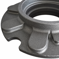 Boîtier de boîte de vitesses en fonte ductile GGG50 sur mesure, usiné CNC, pièces moulées en fonte de graphite sphéroïdal pour machines