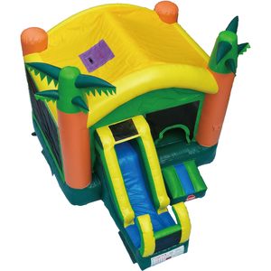 Château gonflable commercial de haute qualité avec toboggan, idéal pour les fêtes d'enfants en extérieur et la <span class=keywords><strong>location</strong></span> - Product Image 4