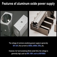 Redresseurs à anodisation dure de l'aluminium à sortie unique haute puissance 25V 1500A 50Hz pour usage industriel, vente chaude