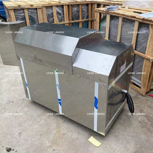 Pistachos tostados de alta calidad con cáscara 25 kg/h asador de castañas de hierro fundido cacahuetes tostados pequeña máquina - Product Image 3