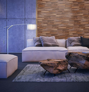 Paneles de Pared Ranurados de Madera 3D KASARO, Paneles Decorativos Sólidos para Pared, Diseño Interior Moderno para Sala de Estar y Decoración del Hogar - Product Image 4