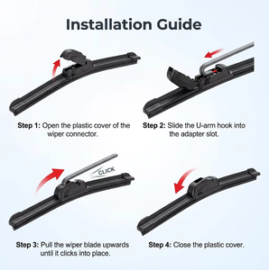 Essuie-glaces de voiture multifonctionnels Aslam OEM de haute qualité pour pare-brise - Product Image 2