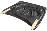 Capó Delantero de Fibra de Carbono Seca de Alta Calidad, Compatible con M3 F80 M4 F82 F83, Estilo GTS, Ligero, con Pernos Negros, Nuevo