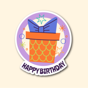 Jethalal Dschungel-Thema Juli Alles Gute zum Geburtstag Journal-Aufkleber Jaan/Jiju/<span class=keywords><strong>Janu</strong></span> - Product Image 3