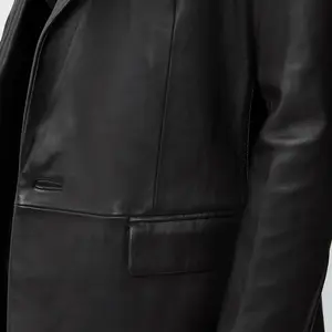 2023 봄 새로운 디자인 남여 양모 가죽 여성 간단한 스타일 숙녀 사무실 야외 착용 긴 소매 캐주얼 블레이저 자켓