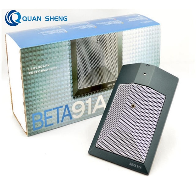 High Quality BETA91A Instrument Microphone Wired Condenser Mic High SPL for Bass Drum Live Performance Studio