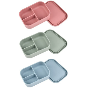 Contenedores de silicona a prueba de fugas con tapas seguras-No más derrames - Product Image 1