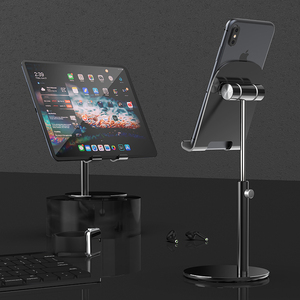 Hot Aluminium Hoge Kwaliteit Universele Desktop Mobiele Telefoon Houder Metalen Telefoon Stand Verstelbare Mobiele Telefoon Stent - Product Image 2