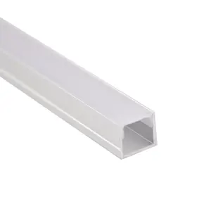 Gratis sampel kustom u bentuk v saluran tersembunyi Drywall Ip67 lantai Aluminium Led profil ekstrusi Strip cahaya