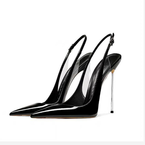 लालित्य लक्जरी धातु उच्च हीहील्स महिलाओं ने फैशन पीसी सेक्सी <span class=keywords><strong>12</strong></span> सेमी महिला कार्यालय जूते - Product Image 2