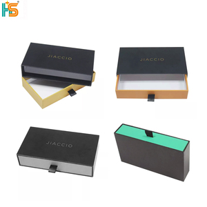 Chất lượng tốt biểu tượng tùy chỉnh màu xanh lá cây các tông trượt ngăn kéo hộp với chèn bọt - Product Image 1