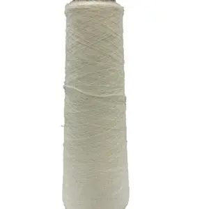 Wholesale Supplier 100% Nylon 0.7 White Feather Crochet Knitting Yarn