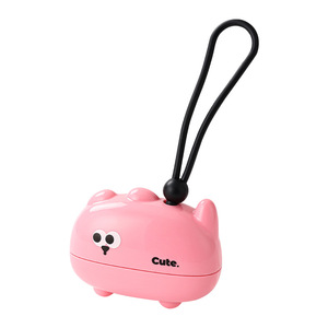 Cute <b>Lint</b> <b>Roller</b> Pink And Creamy Yellow Portable With Lanyard For Home Sofa Use - Product Image 5