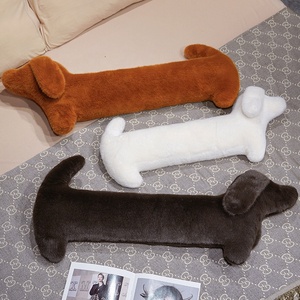 Vente en gros d'usine : Nouveaux jouets en peluche amusants, oreillers doux en forme de Teckel de 110 cm pour <span class=keywords><strong>lit</strong></span> - Product Image 3