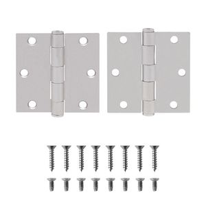 304 Stainless Steel Iron Metal Window Round Corner <b>Spring</b> <b>Door</b> Hinge Flush Hinge for Bathroom and Kitchen Windows - Product Image 1