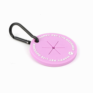 Custom Logo Poop Bag Holder Silicone Poop Bag Holder Waterproof <b>Dog</b> Pet Poop Bag Holder - Product Image 3