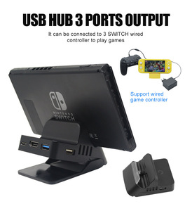 Station de charge multifonction <span class=keywords><strong>HS</strong></span>-SW234 pour Nintendo <span class=keywords><strong>Switch</strong></span>, commutation d'écran HD pour Nintendo <span class=keywords><strong>Switch</strong></span>, station de charge réglable - Product Image 5