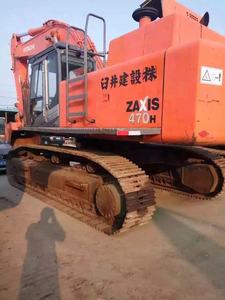 Excavadora de Orugas Usada Hitachi ZX470 de 47 Toneladas, Venta al Por Mayor CE |   Excavadoras Japonesas Originales de Segunda Mano con Bomba Hidráulica Shimadzu - Product Image 3