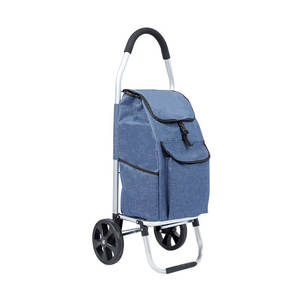 Chariot de courses pliable en alliage d'aluminium, chariot à roulettes pour monter les escaliers, sac de courses pliable avec roues - Product Image 1