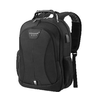 Custom Leisure Neutral Outdoor Canvas <b>17</b> <b>Inch</b> <b>Laptop</b> <b>Backpack</b> With Solid Color for Work or School - Product Image 1