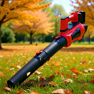 Souffleur à feuilles sans fil haute performance amélioré, 2 vitesses réglables, avec 2 batteries rechargeables de 3,0 Ah pour le nettoyage extérieur - Product Image 4