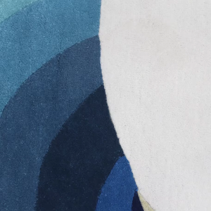 Alfombra Eternal Trellis de Calidad Superior con Forma Redonda y Varios Tamaños, Alfombra Eternal Trellis Hecha a Mano para Decoración de Pisos - Product Image 3