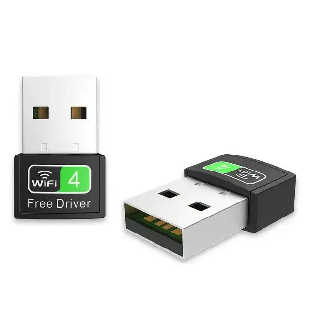 Miễn phí điều khiển 150Mpbs Wifi Dongle Card mạng không dây Wifi Adapter USB cho PC