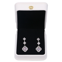 FADELI PACKING Boîtes personnalisées pour colliers, bracelets, boucles d'oreilles et bagues, boîtes à bijoux en cuir PU de luxe, emballages cadeaux pour bijoux