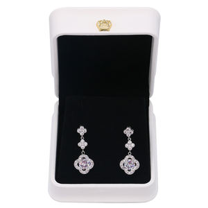 FADELI-cajas de anillo y collar personalizados, caja de cuero pu para joyería de lujo, embalaje de joyería, regalo - Product Image 4